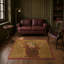 Jute / Sisal Floral Area Rug