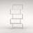 Musser Geometric Bookcase-1194542863