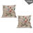 Fabric Reversible Throw Pillow-99020901-99020902
