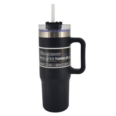 30 Oz Stainless Steel Insulated Tumbler - Black
