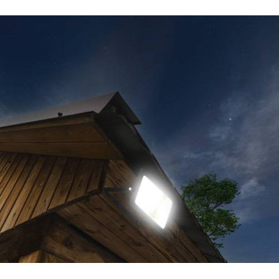Outdoor Floodlight (Black) 13000lm IP65 Rated LED Integrated 100W Flood Light - 4L2/1024