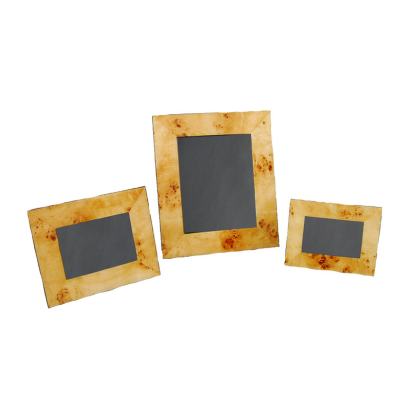 Cadre photo simple en bois, Mappa à nœuds, L 7 po x H 5 po