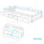Lit plateforme simple avec rangement et 3 tiroirs-2090387007