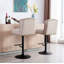 Tabouret de bar pivotant et réglable