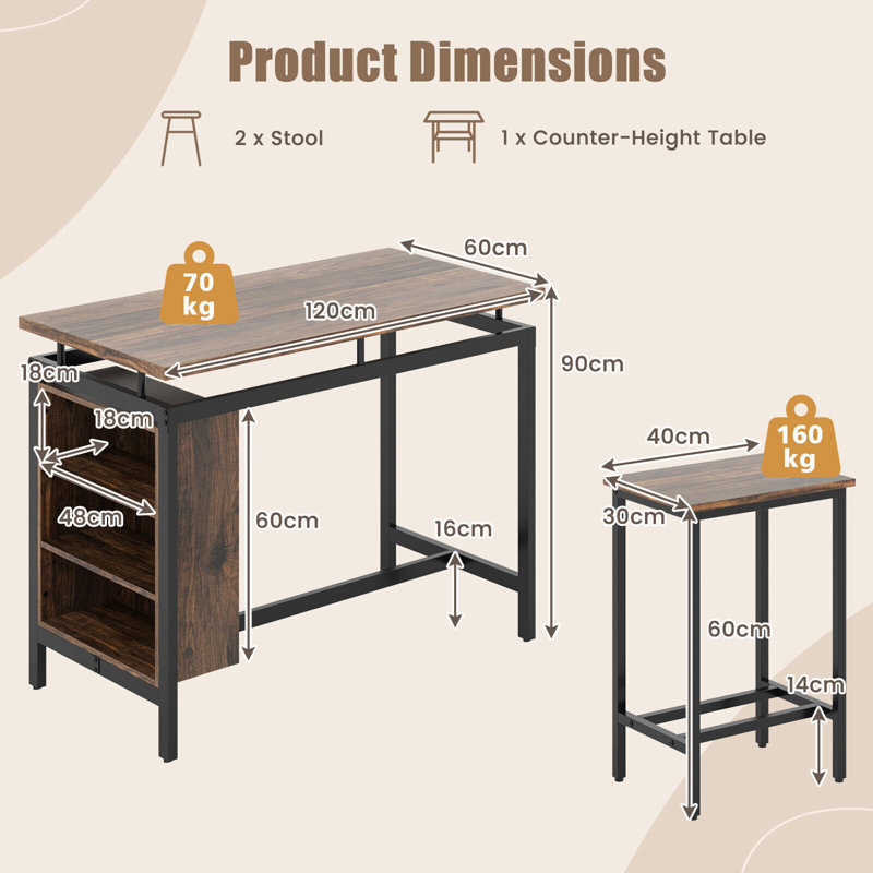 2 - Person Dining Set