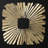 3-Piece Modern Black & Gold Abstract Metal Wall Art Set, Contemporary Home Decor