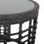 Table d'appoint grise de P 18,2 po x l 16,34 po, l 11,94 lb, avec rangement élégant de 18,2 po de profondeur, largeur de 16,34 po, poids de 11,9 lb-245049273