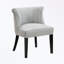 Chaise d'appoint rembourrée avec pieds robustes-1346682875