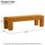 Banc rembourré l 59 po Laytona-1873377883