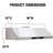 36" Gas Range Hood, in Stainless Steel