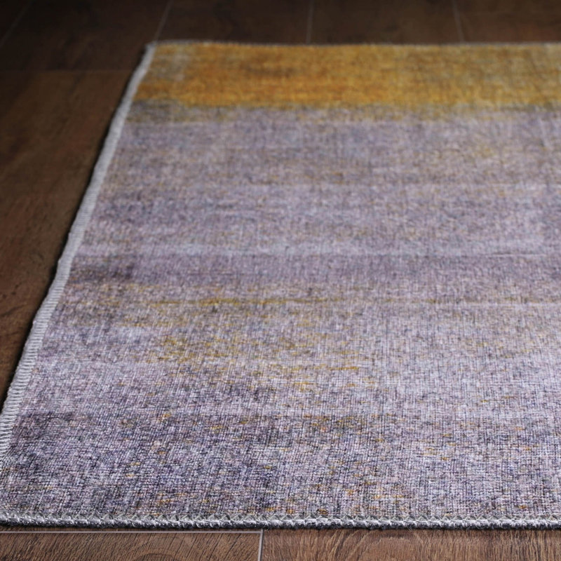 Luxurious Machine Washable Carpet, 100% Polyester, 7.5 x 10.8 Feet | Pile Height: 0.2 Inches, 1850 g/m² | Recycled Poly Cotton Underside, Easy Care, Perfect for Living Room & Bedroom, Soft & Durable Design