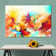 Contemporary Modern Art Canvas Featuring Colorful Abstract Design for Enhancing Wall Decor in Home or Office Spaces