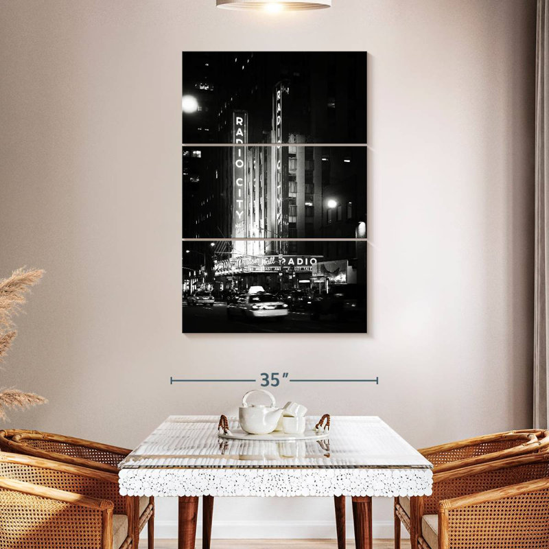 Lilie Radio City II, 50" H x 32" W