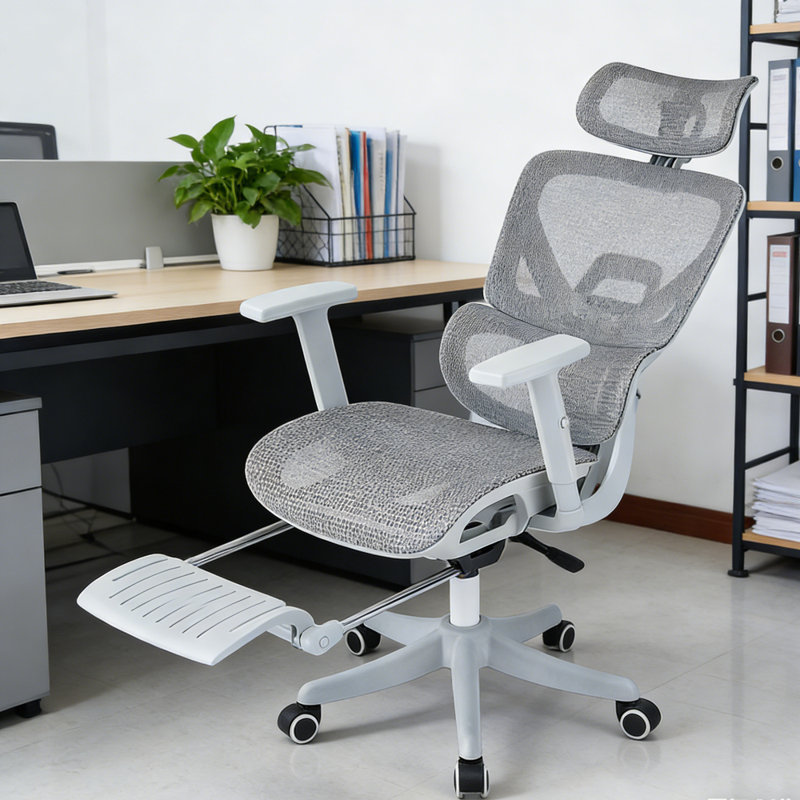 Office Chair, Grey