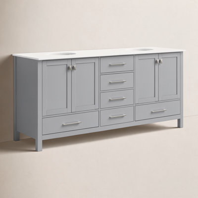 Irene 72'' Double Bathroom Vanity