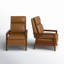 Fauteuil inclinable par pression en similicuir de 28,5 po Branstetter-94559859