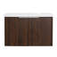 Meuble-lavabo mural 30 po avec plateau en résine-1493763627
