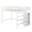 Lit mezzanine double avec garde-robe-76441294