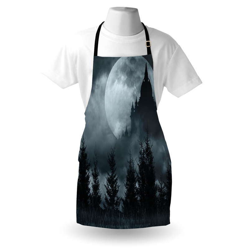 No Pattern Bib Apron
