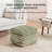 Maryann 16" Green Upholstered Pouf Ottoman-117301718