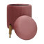 Solid Wood Accent Stool-2084403362