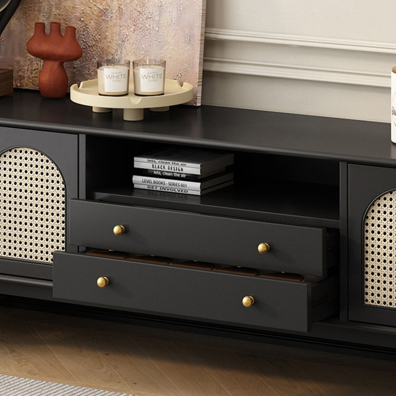 Meuble télé de luxe à la française, 86.61"