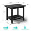 Ensemble de 5 chaises Adirondack en plastique Hdpe avec table d'appoint et repose-pieds - Ensemble de conversation pour l'extérieur-1873213461