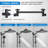 10-Inch High-Pressure Rain Shower Head Combo Set With Adjustable Arm And 5-Setting Handheld Showerhead