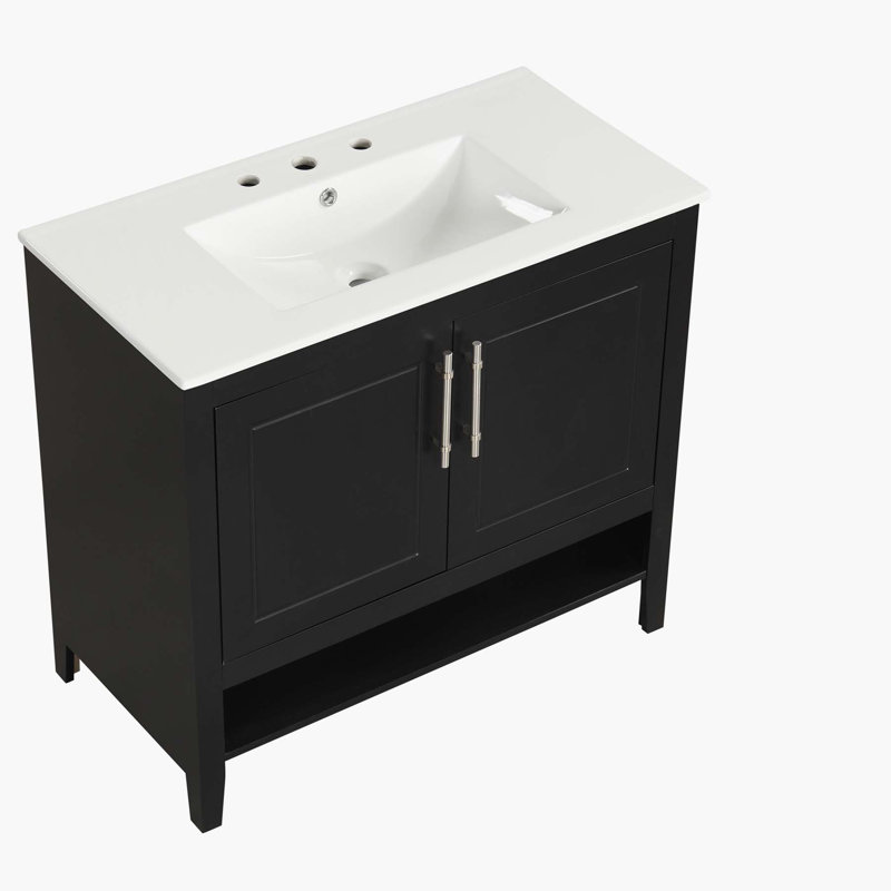 36'' Single Bathroom Vanity Base Only