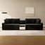 Canapé modulaire moderne avec accoudoirs de rangement et console centrale-280554841-280554854