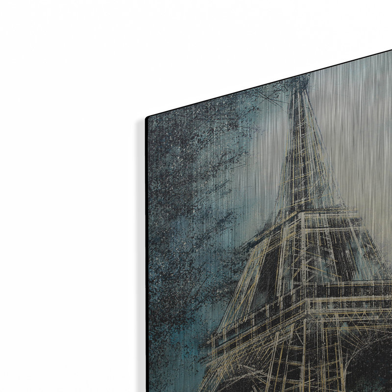 «La Tour Eiffel au crépuscule» par Marc Todd, H 16 po x l 12 po