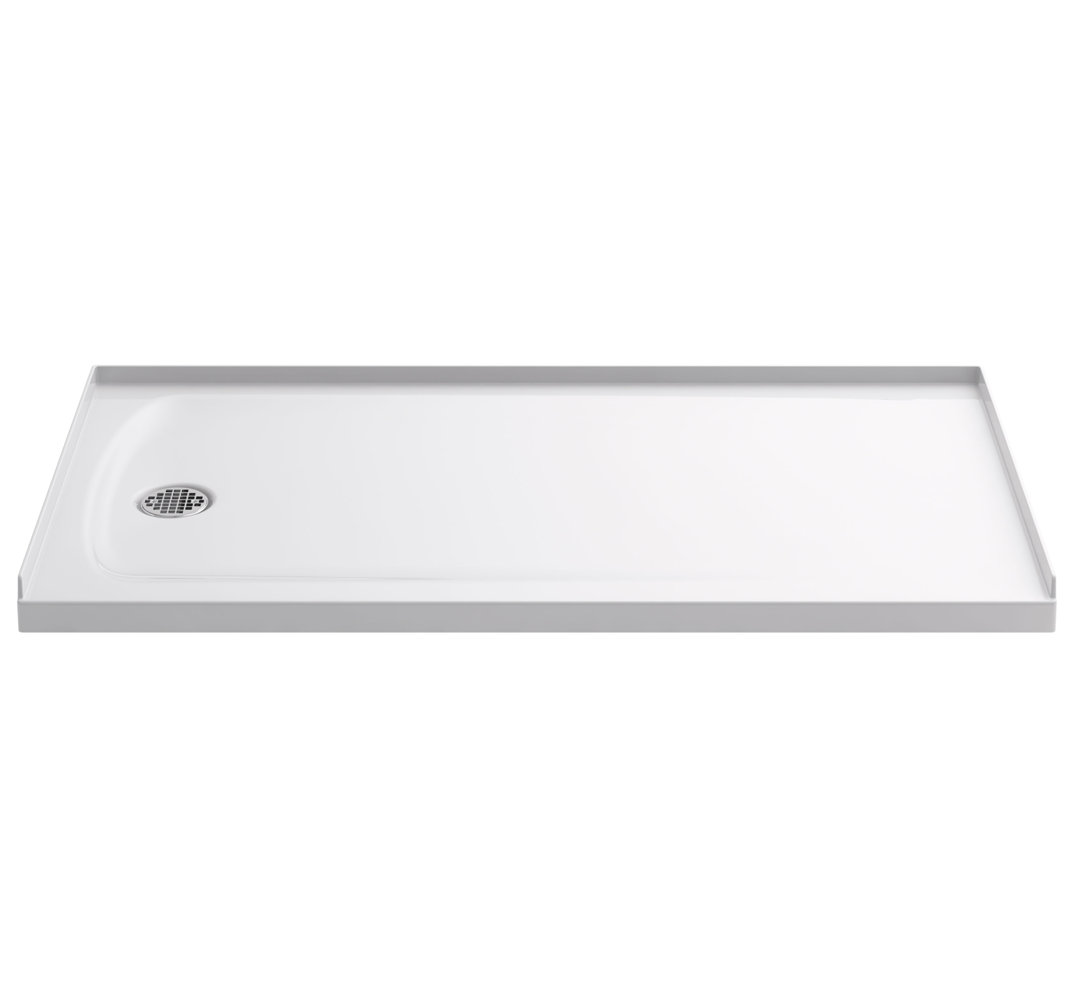 Ballast 60" x 32" Shower Base with Left-Hand Drain Kohler