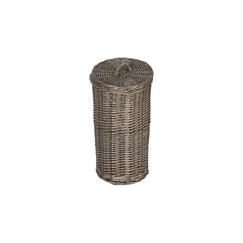 Floresville Wicker Freestanding Toilet Roll Holder