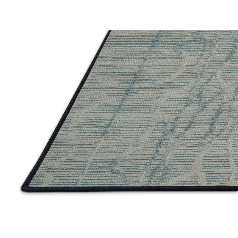 Tapis abstrait gris lavable à la machine