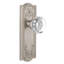 Grandeur Parthenon Plate Passage with Chambord Crystal Door Knob-508815880-456337583-483389056