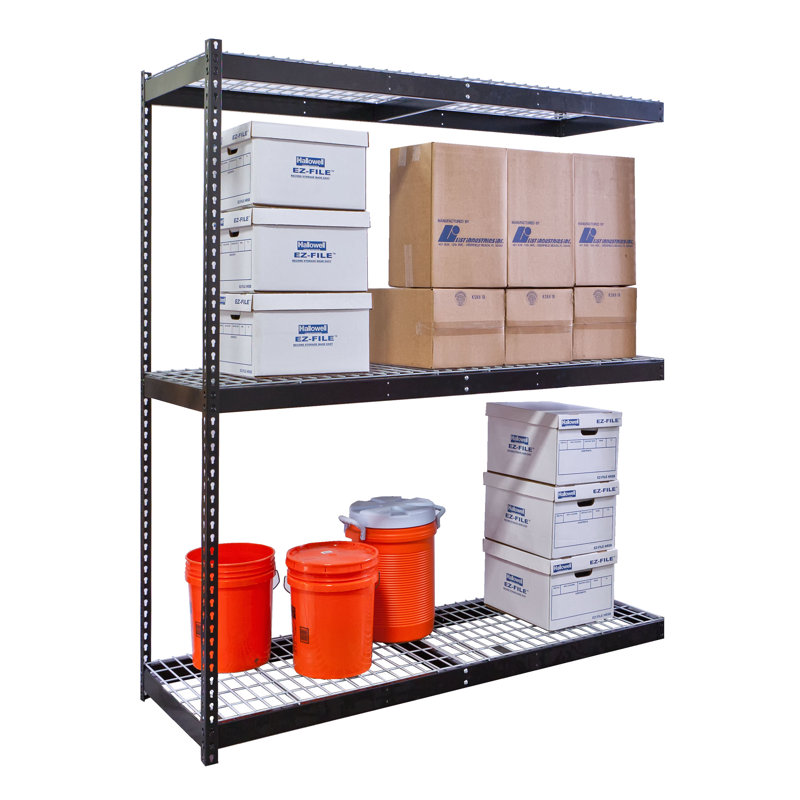 Rivetwell Metal Add-On Unit, 72"W x 24"D x 84"H