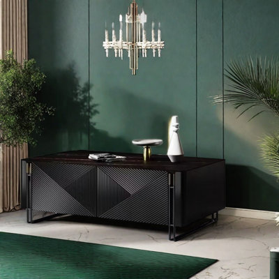 Table basse haut de gamme de style américain