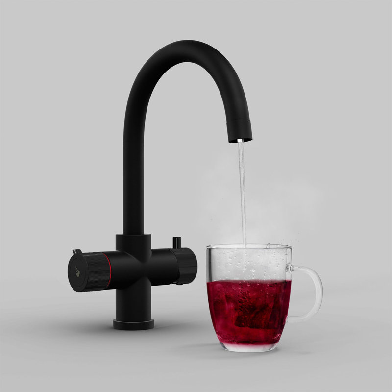 Fohen Kitchen Faucet, Matt Black