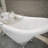 61" x 28" Freestanding Soaking Acrylic Bathtub