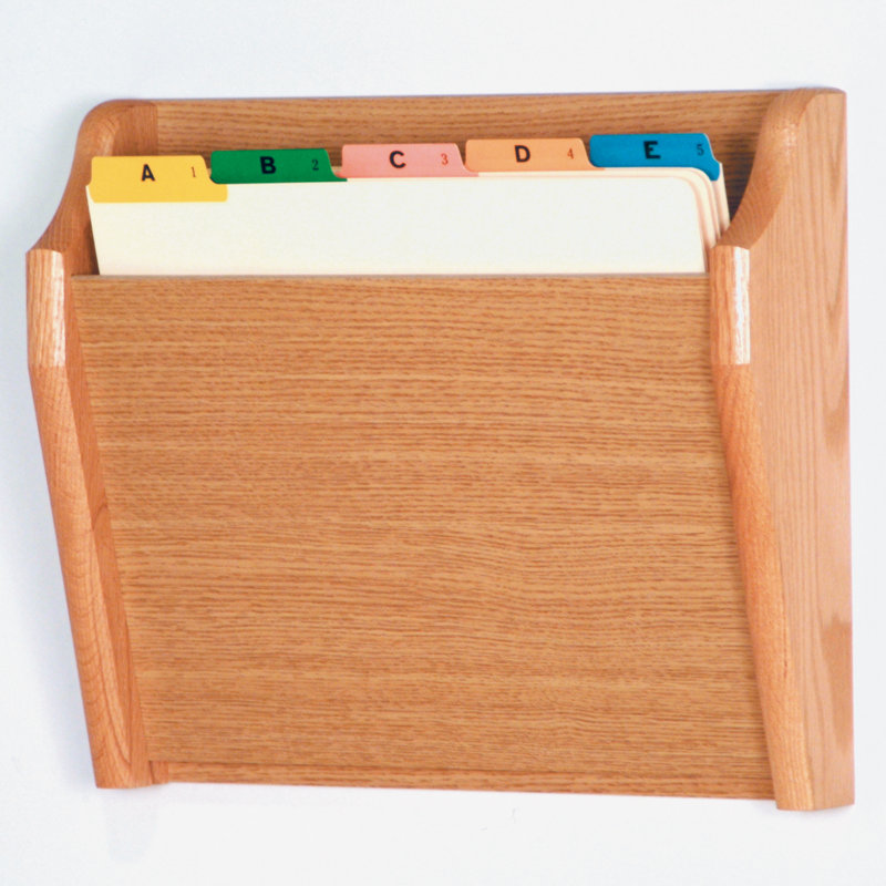 Simple porte-carte de poche effilé, Chêne clair
