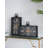 Mid-Century Modern Roman Numeral Electric Tabletop Clock in