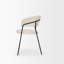 18.87'' H Upholstered Metal Dining Chair-91893828
