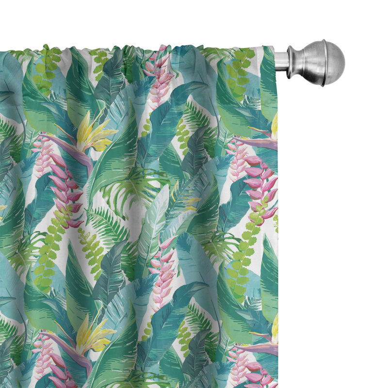 Semi-Sheer Rod Pocket Sliding Panel, 28" x 63"