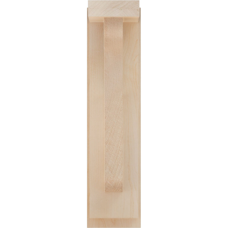 Support en bois Reece, Érable, 10.25" H x 2.5" W x 10.75" D