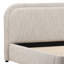 Agi Polyester Velvet Bed, Camel, Queen-1627006145-1627006148