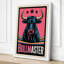 Bullmaster Poster Retro 1 Piece Wrapped Canvas Wall Art-1263065938-1263065940