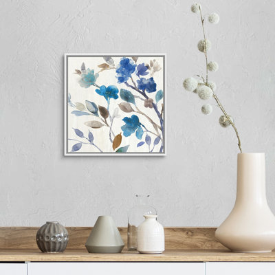 «Cobalt Peony Ii» par Asia Jensen, reproduction sur toile