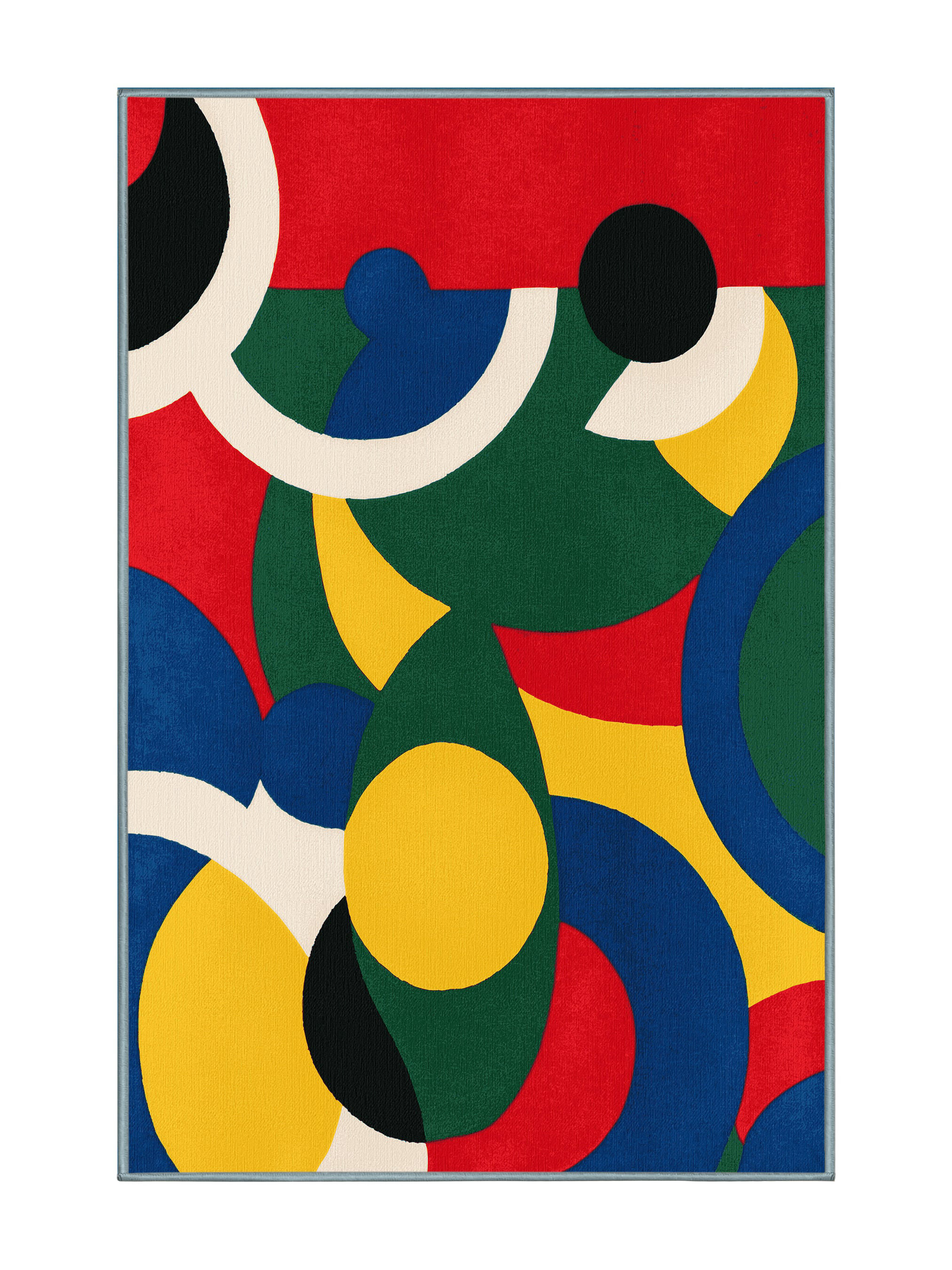 Wrought Studio™ Bright Shuffle Rug | Wayfair