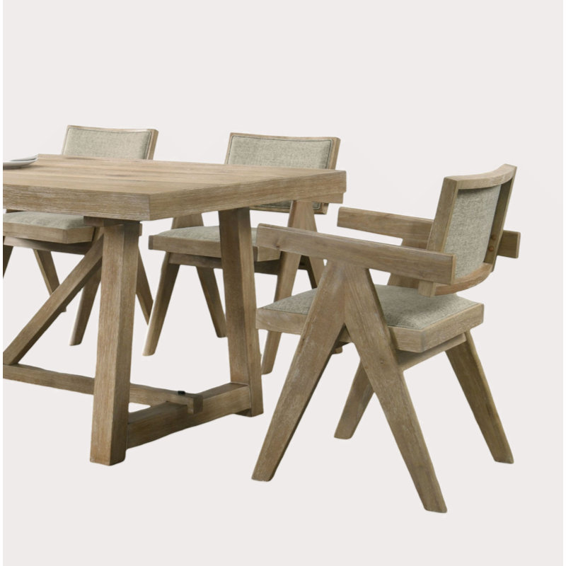 Fauteuils de salle à manger 2 pièces Contemporary, Chêne