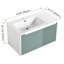 Meuble-lavabo de salle de bain 36 po - Meuble-lavabo élégant 36 po avec comptoir en céramique Mint